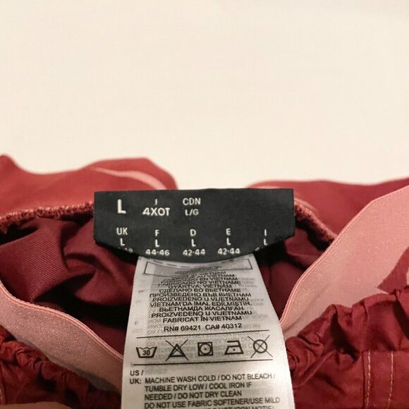 Reebok Classics Cardi B Womens Cargo Pants Casual size Large - Picture 6 of 16